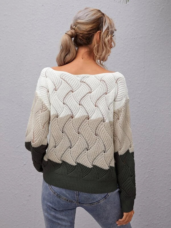 Sweter kolorowy
