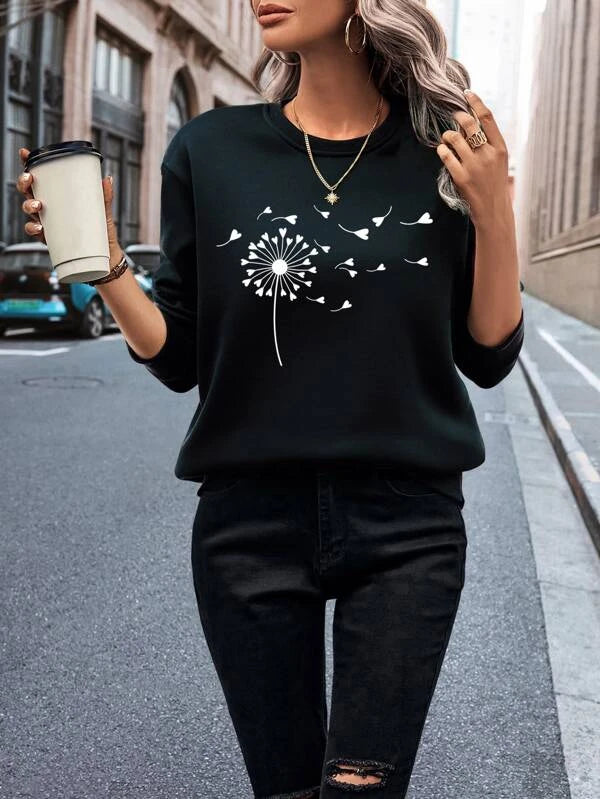 Bluza damska z dmuchawcem