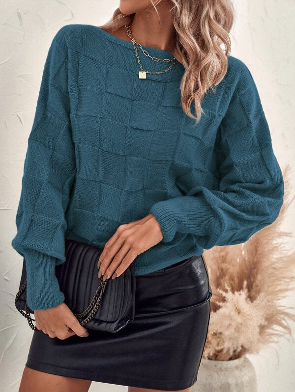 Sweter wzór frenchy