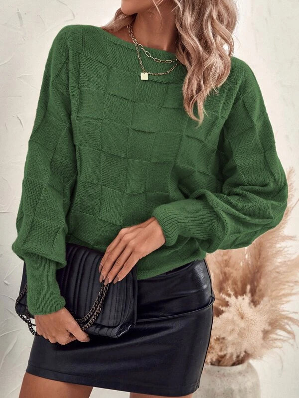 Sweter wzór frenchy