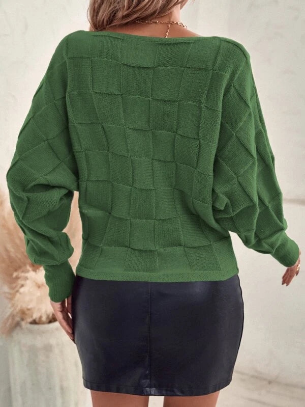 Sweter wzór frenchy