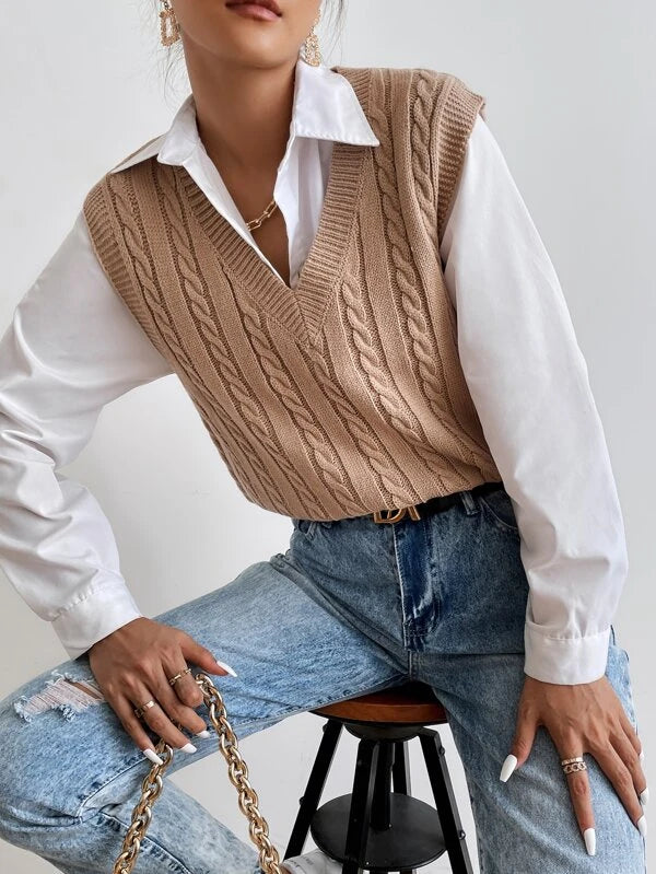 Sweter z dzianiny