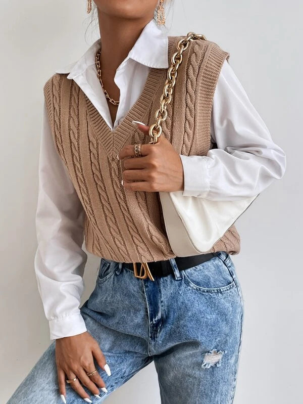 Sweter z dzianiny