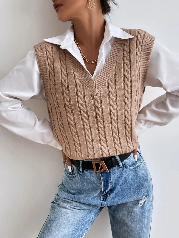 Sweter z dzianiny