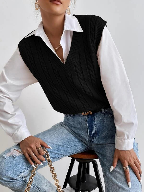 Sweter z dzianiny