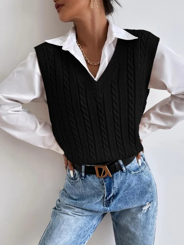 Sweter z dzianiny