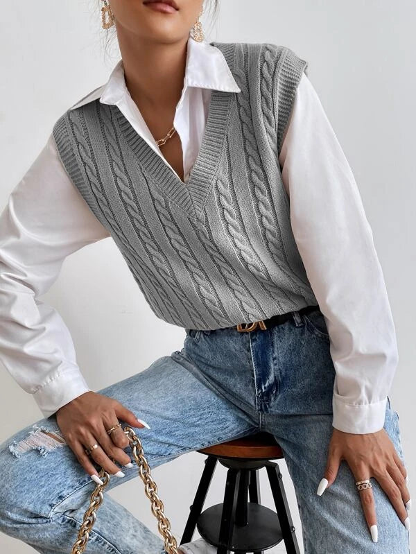 Sweter z dzianiny