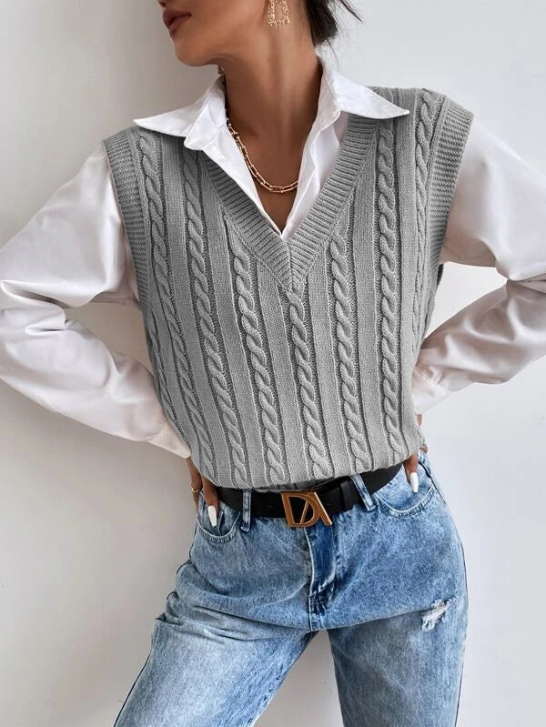 Sweter z dzianiny