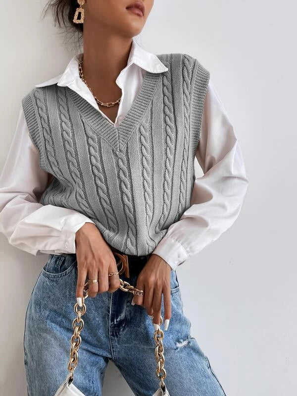 Sweter z dzianiny