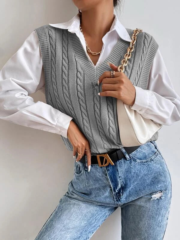 Sweter z dzianiny