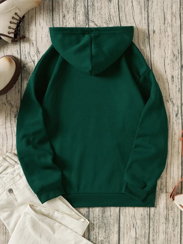 Bluza z kapturem i kieszeniami