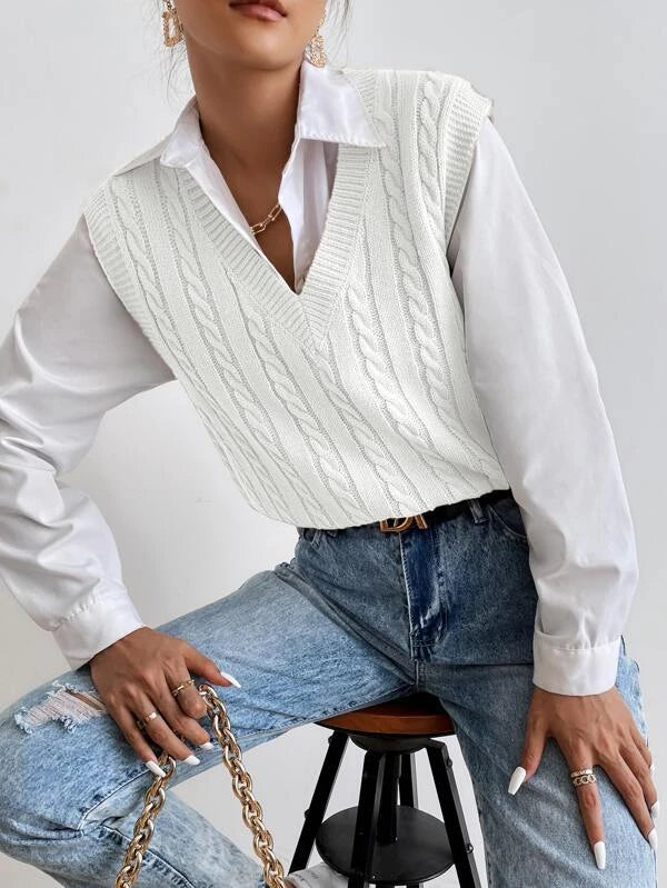 Sweter z dzianiny