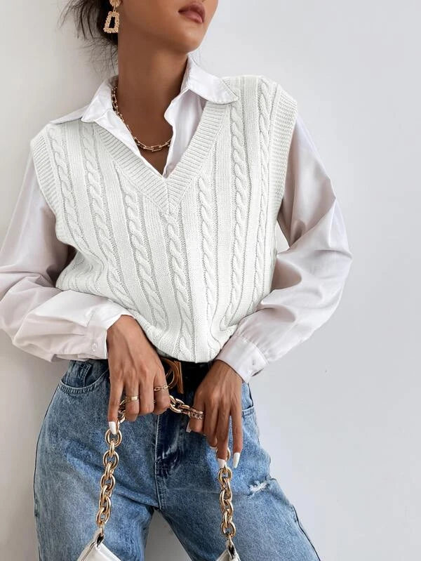 Sweter z dzianiny