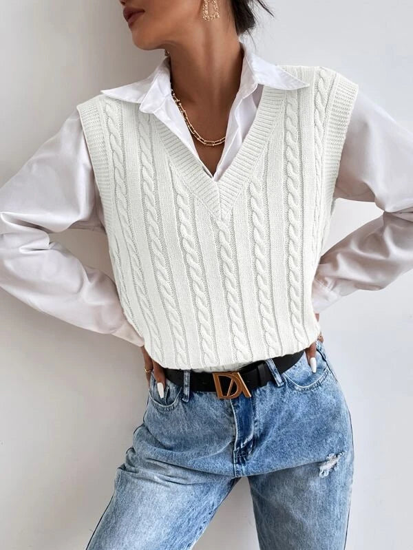 Sweter z dzianiny