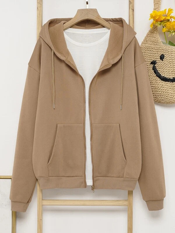 Bluza rozpinana z kapturem