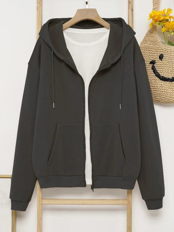 Bluza rozpinana z kapturem